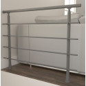 Garde-corps universel extérieur Rondo RAL7037 Secundo
