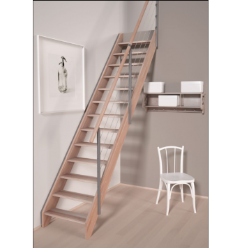 Escalier Classique ALSACE 260 à 345 cm
