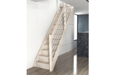 Escalier Classique TRENDY ECO Sapin hauteur 260 à 305 cm