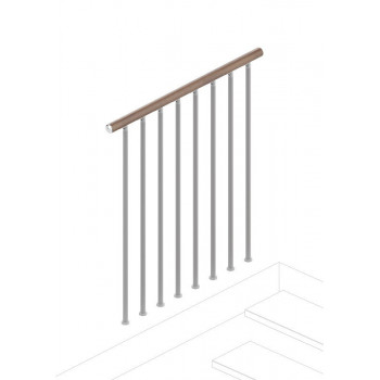 Garde-Corps d'étage intérieur FOX 100 cm