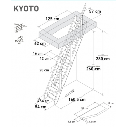 escalier gain de place KYOTO SOGEM