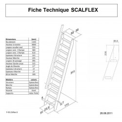 Echelle de meunier  SCALFLEX