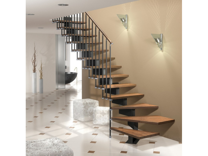 Escalier droit et quart tournant STILO Escalier droit et quart tournant STILO