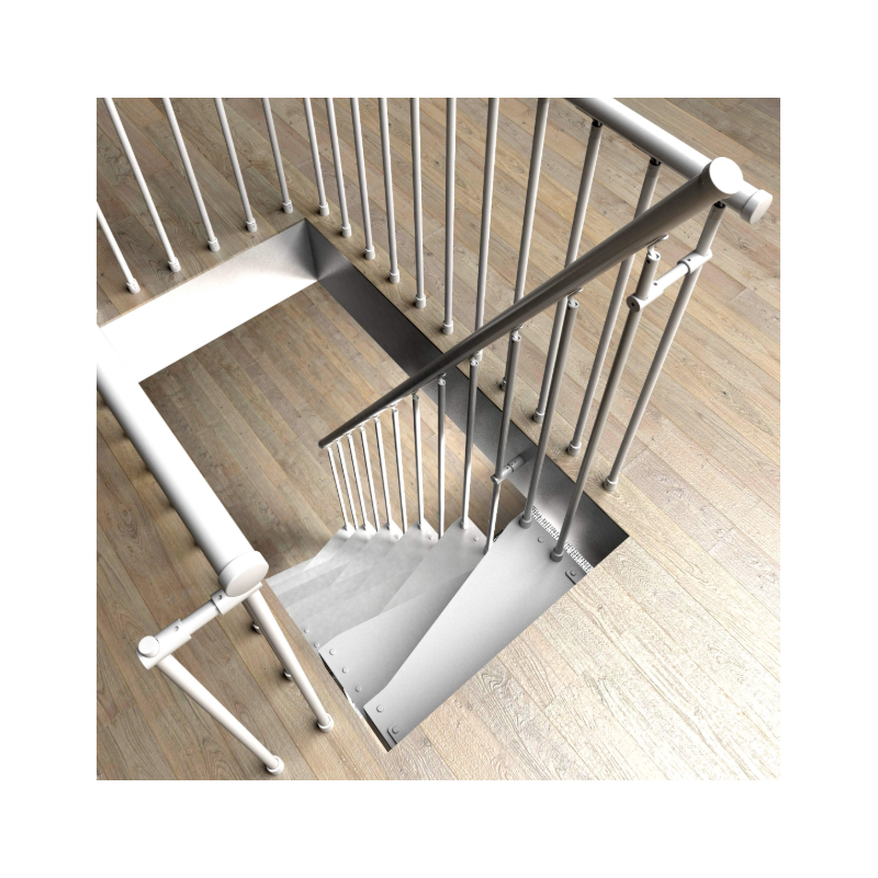 Balustrade d'étage 150 cm pour escalier gain de place T20