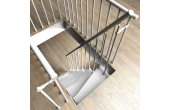 Balustrade d'étage 150 cm pour escalier gain de place T20