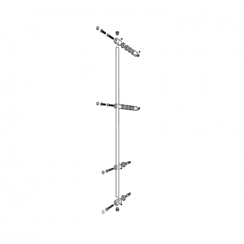 Renfort de balustrade pose en applique