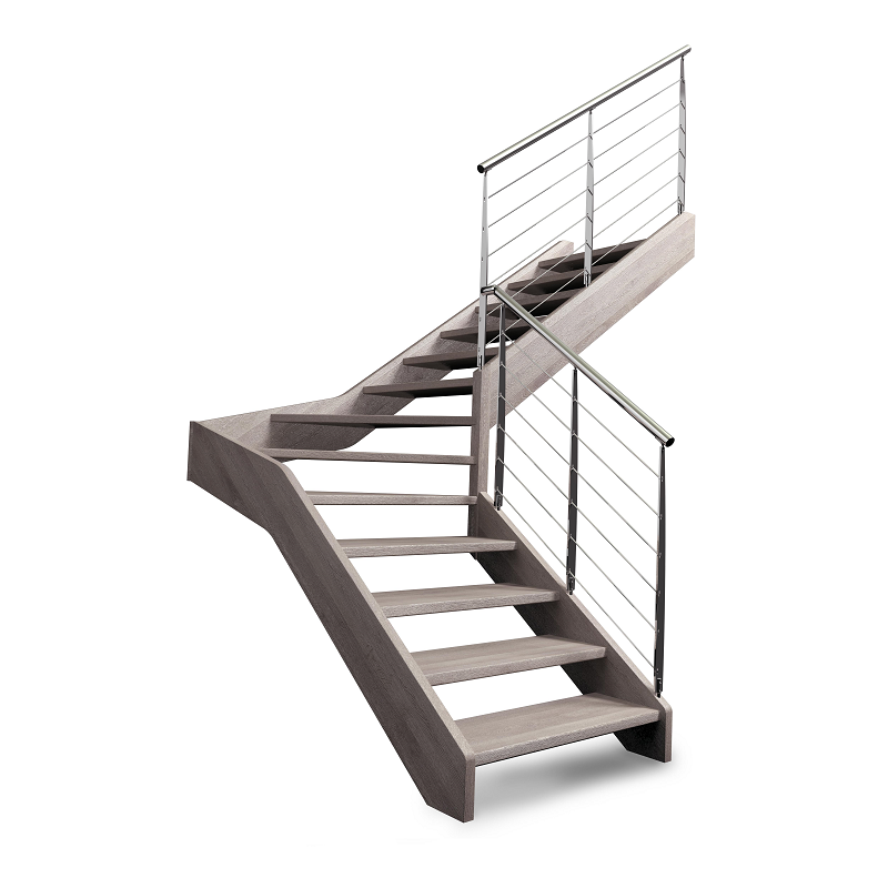 Escalier sur mesure en Bois design W20