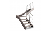 Escalier sur mesure en Bois design W20
