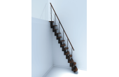 Escalier droit à pas alternés LITTLE