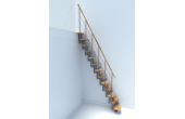 Escalier droit à pas alternés LITTLE