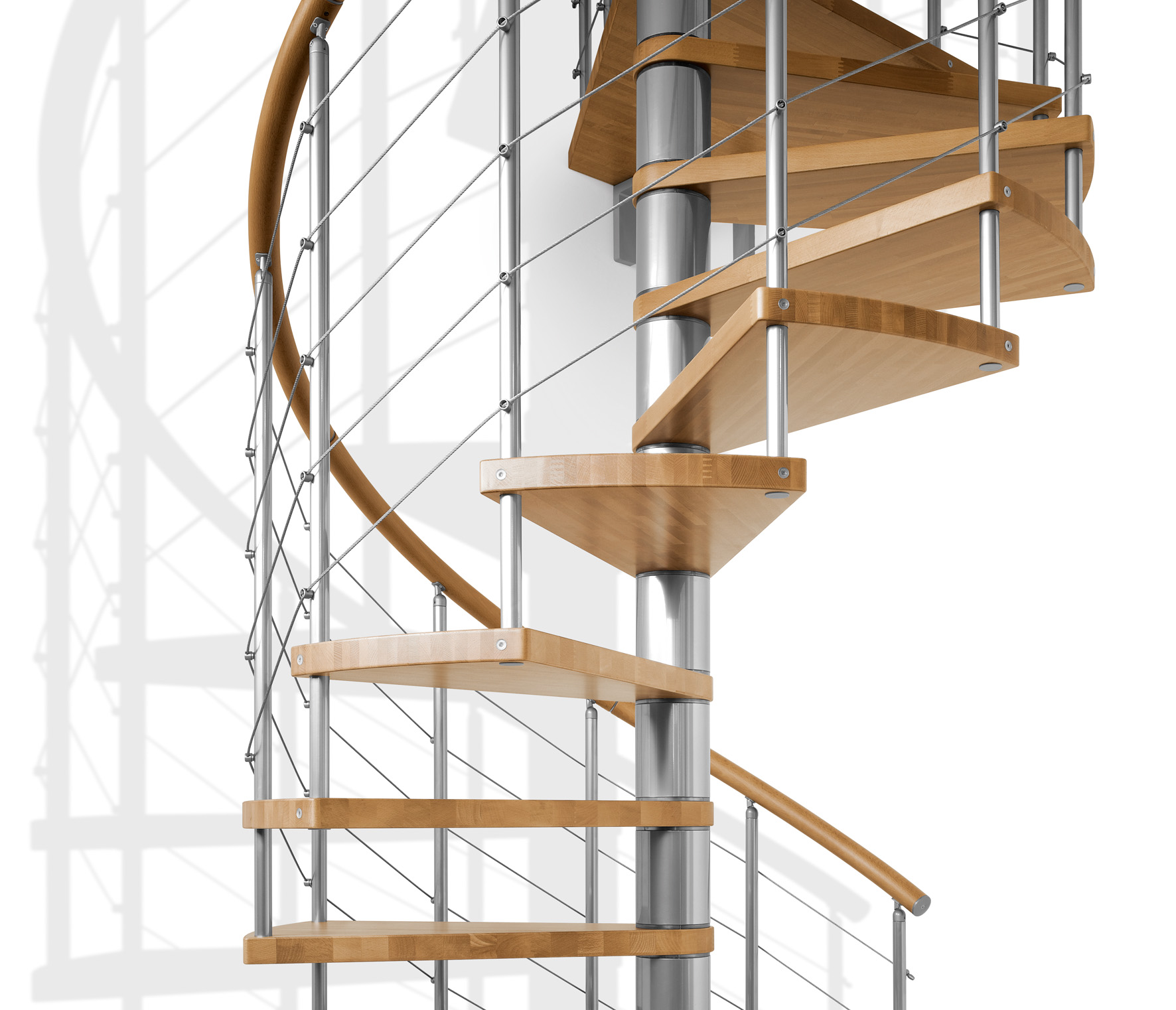 Escalier colimaçon petit diamètre : Les différents modèles - Go Up ! -