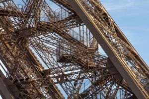 Escalier à volée Tour Eiffel